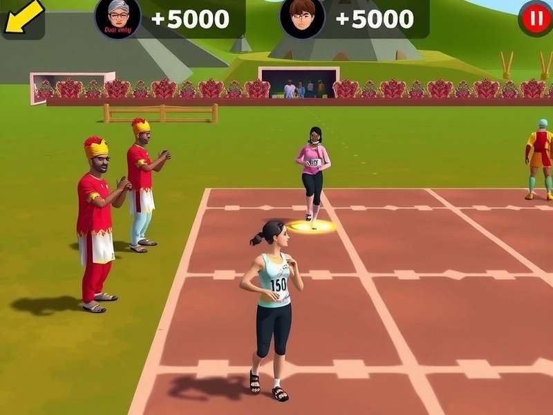 Sprint Relay Royalty community event screenshot